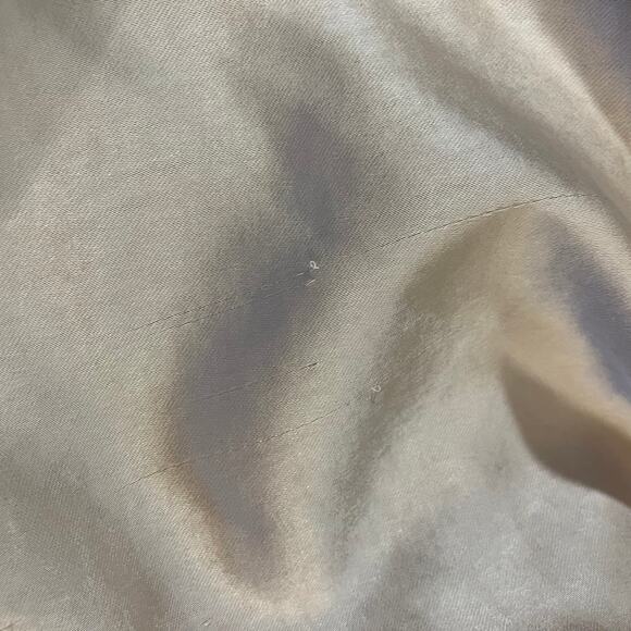 Champagne satin midi dress cowl neck, glam night out new year's - Picture 9 of 10